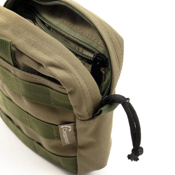 Подсумок утилитарный Следопыт SLT-1 17х14,5х7см хаки