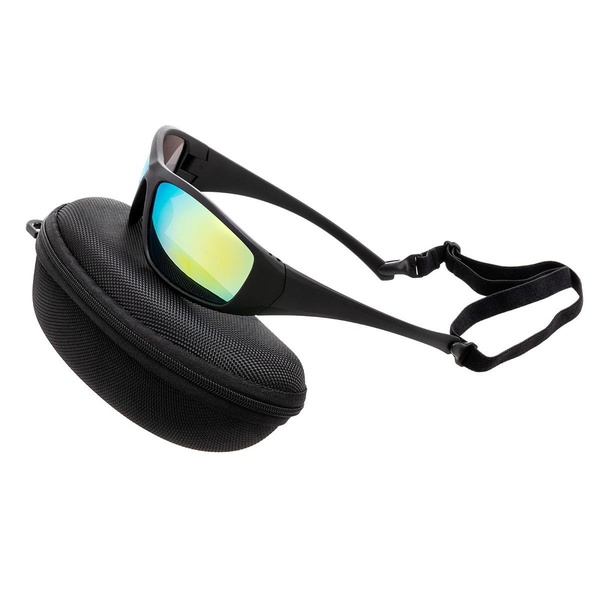 Очки поляризационные Premier Fishing PR-OP-55404 (в жест.чехле) хамелеон синий