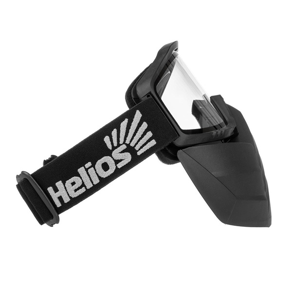 Маска снегоходная Helios HS-MT-012-2 прозрачные стекла