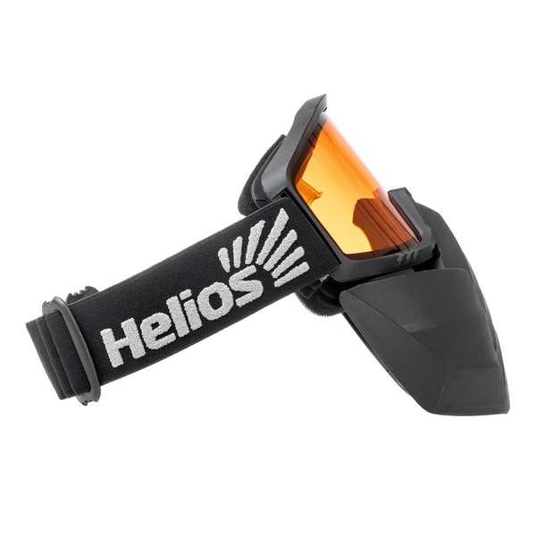 Маска снегоходная Helios HS-MT-012-2 оранжевые стекла