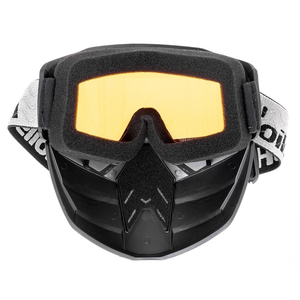 Маска снегоходная Helios HS-MT-012-2 оранжевые стекла