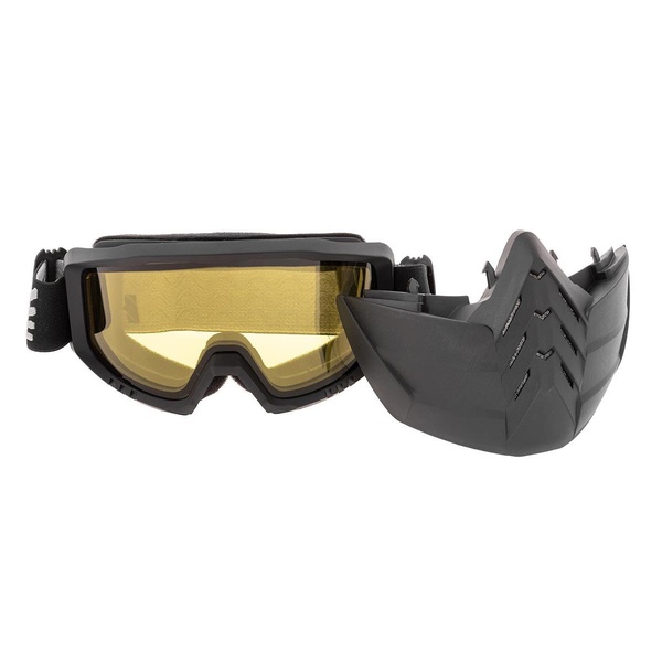 Маска снегоходная Helios HS-MT-012-2 желтые стекла