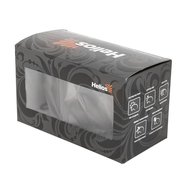 Маска снегоходная Helios HS-MT-016 прозрачные стекла