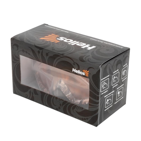 Маска снегоходная Helios HS-MT-016 оранжевые стекла