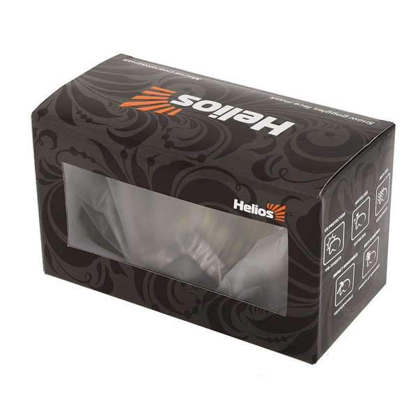 Маска снегоходная Helios HS-MT-016 желтые стекла