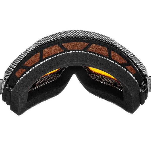 Маска снегоходная Helios HS-MT-018 оранжевые стекла