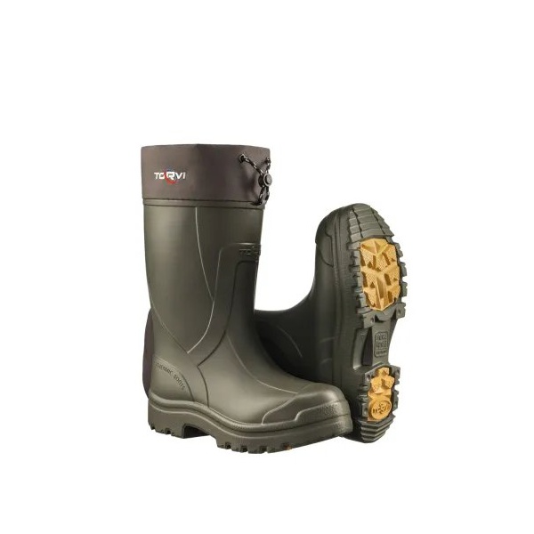 Сапоги мужские Torvi ЭВА подошва ТЭП, 5-слойный вкладыш, гипоаллергенная трикотажная ткань (−45°С) Олива
