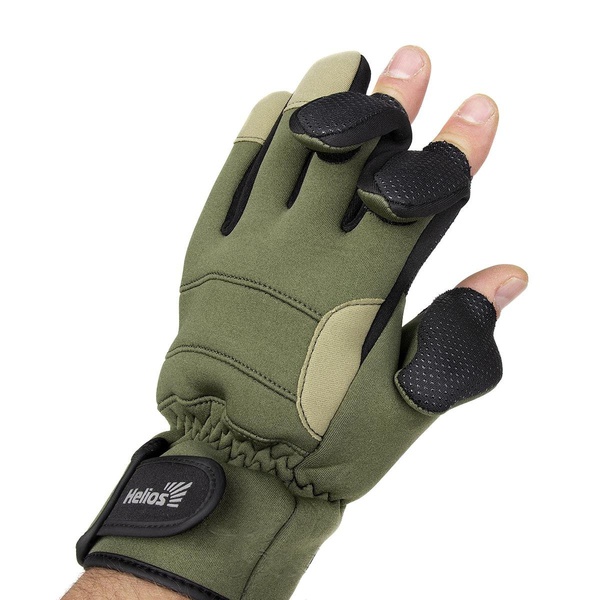 Перчатки рыбацкие Helios HS-HY-D13 (неопрен)