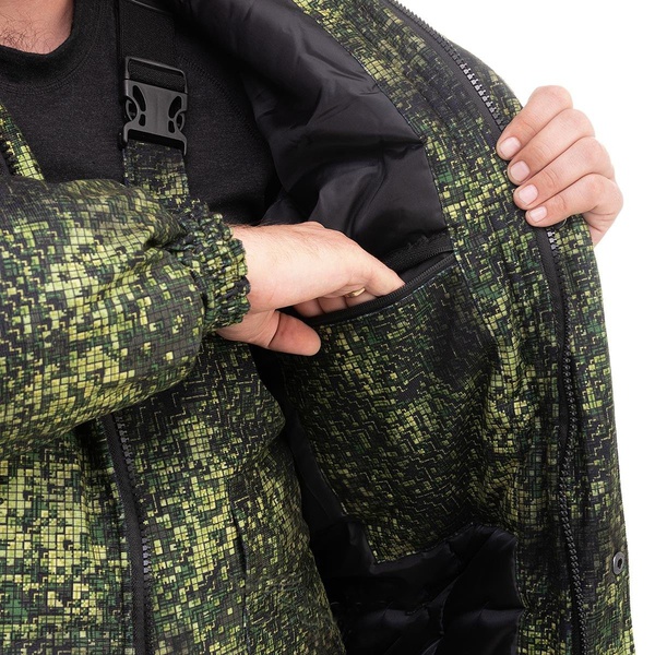 Костюм зимний Helios Салаир Комфорт зеленый пиксель