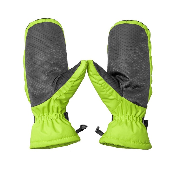 Варежки женские Helios Zabava лайм/черный