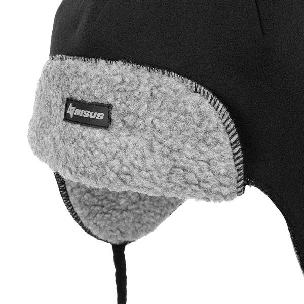 Шапка Nisus Oslo серый/черный