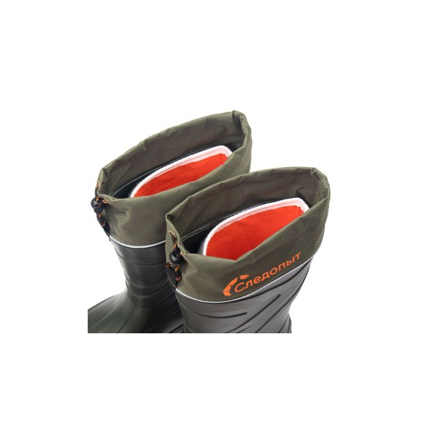 Сапоги Следопыт ЭВА (подошва ТЭП, 4-слойный вкладыш, гипоаллергенная ткань, −15°С) Олива