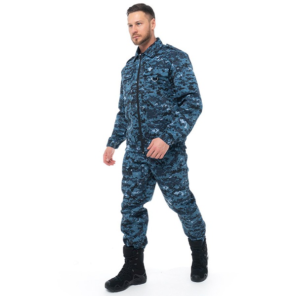 Костюм Эталон Охранник КМФ цифра серая