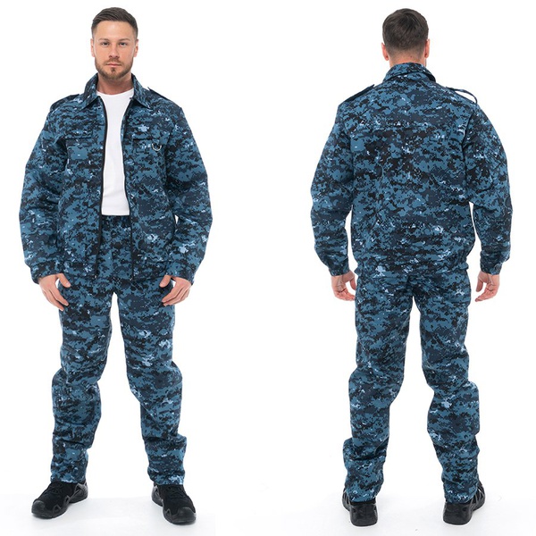 Костюм Эталон Охранник КМФ цифра серая