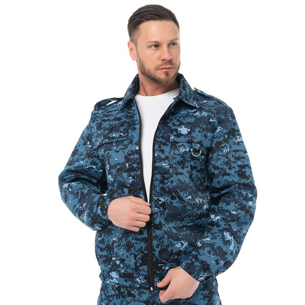 Костюм Эталон Охранник КМФ цифра серая