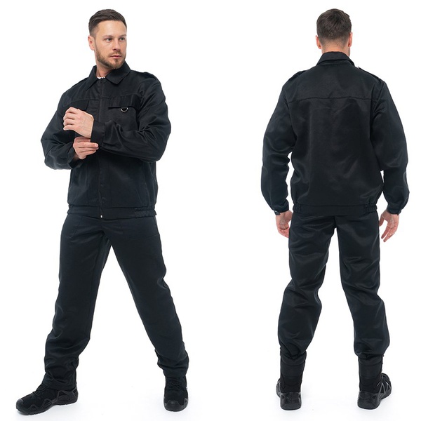 Костюм Эталон Охранник чёрный