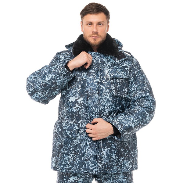 Костюм Эталон Охранник утеплённый КМФ цифра