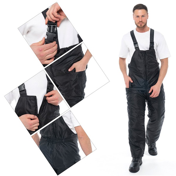 Костюм Эталон Охранник утеплённый чёрный