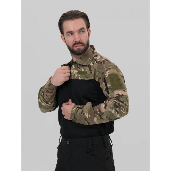 Футболка Remington Tactical Frog Long Sleeve Zipper Collar CP