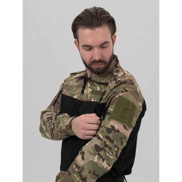 Футболка Remington Tactical Frog Long Sleeve Zipper Collar CP
