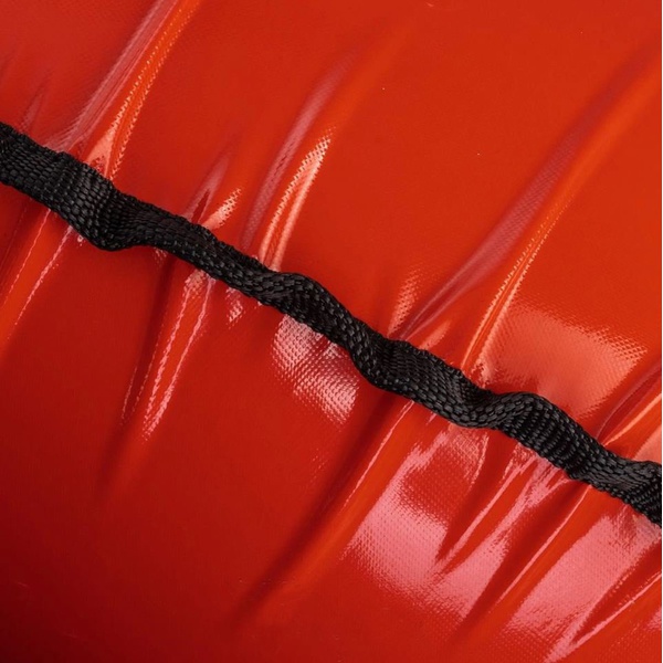 Санки-ватрушка Чебопт Морозец (с камерой) синий/красный, 110 см