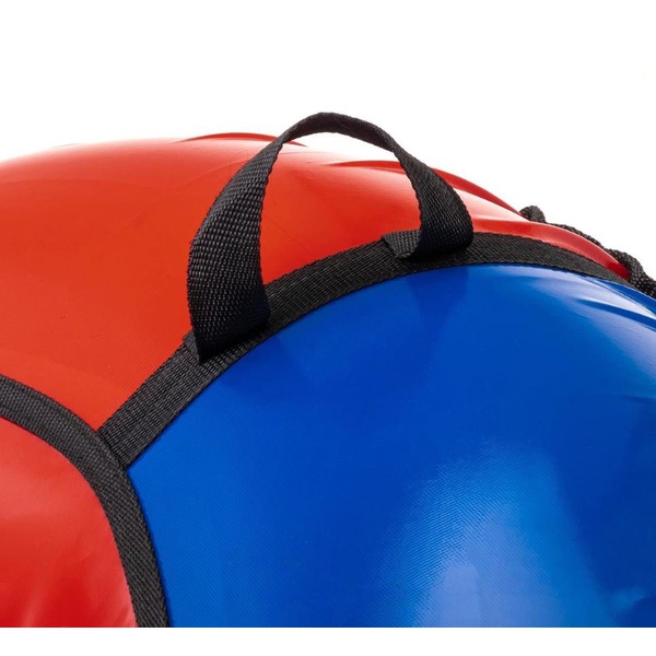 Санки-ватрушка Чебопт Морозец (с камерой) синий/красный, 110 см