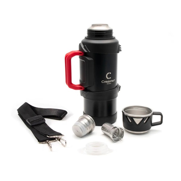 Термос Следопыт Dakar (складные ручки) 1,9 л
