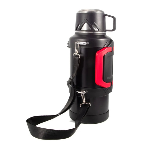 Термос Следопыт Dakar (складные ручки) 3 л