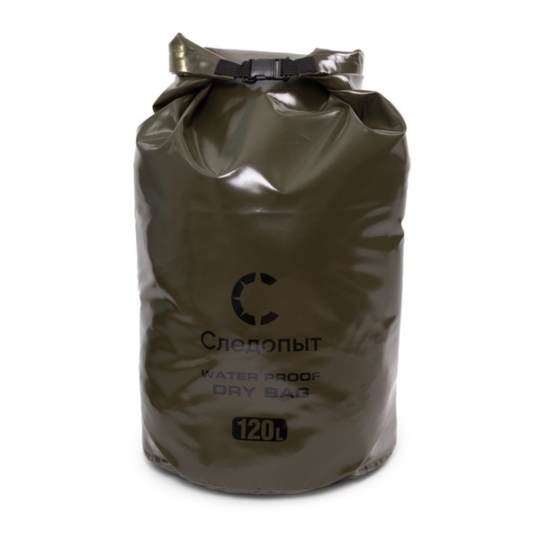 Гермомешок Следопыт Dry Bag (120 л, с лямками) Хаки