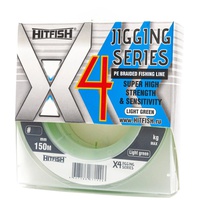 Шнур Hitfish X4 Jigging series (150 м) 0.128 мм / 6.2 кг