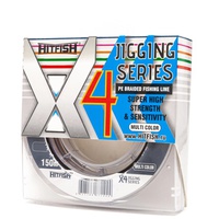 Шнур Hitfish X4 Jigging series (150 м) 0.165 мм / 8.5 кг