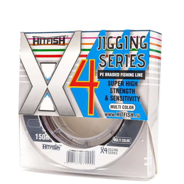 Шнур Hitfish X4 Jigging series (150 м) 0.165 мм / 8.5 кг