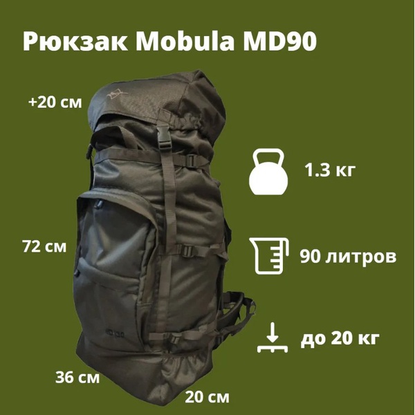 Рюкзак Mobula MD 90