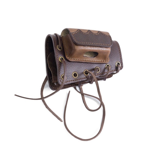 Патронташ на приклад Хольстер Царская охота под зап.маг. 2,3,4п кал.WIN308 и аналоги до 80мм (с чехлом )