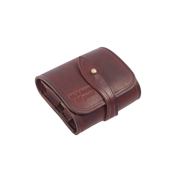 Подсумок поясной Хольстер 25 лет 10п.кал.223REM и аналоги (кожа) коричневый