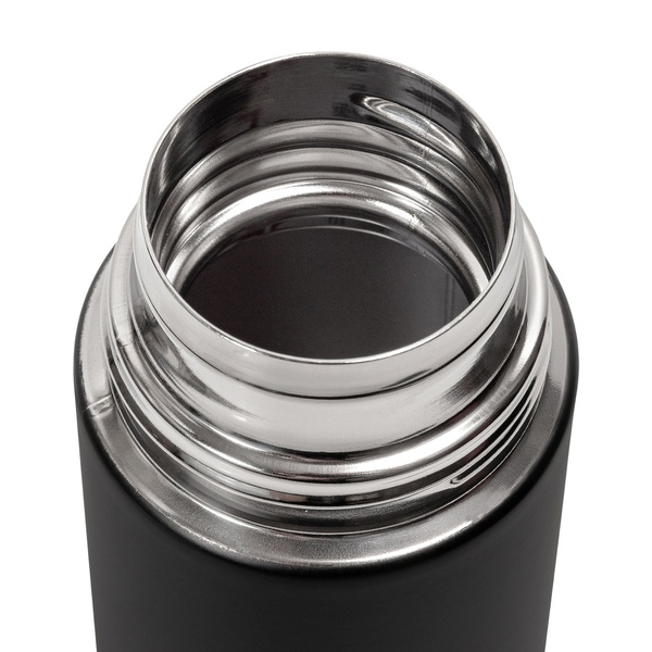 Термос Relaxika 101 Чёрный (без логотипа), 0,35 л