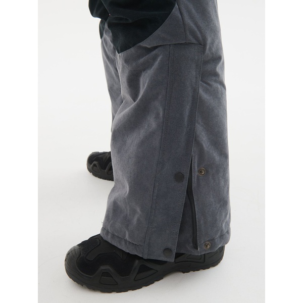 Костюм зимний Huntsman Канада серый/чёрный, тк. Финляндия