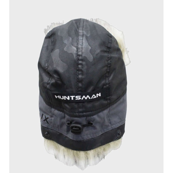 Шапка-ушанка Huntsman Горка-Люкс Серый, тк. Breathable Camo