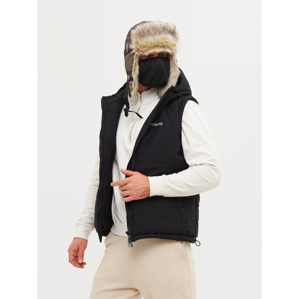 Шапка-ушанка Huntsman Альтаир с маской КМФ 005 (переплетение хаки), тк. Alova