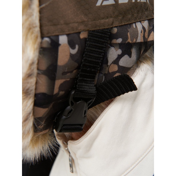 Шапка-ушанка Huntsman Альтаир с маской КМФ 005 (переплетение хаки), тк. Alova