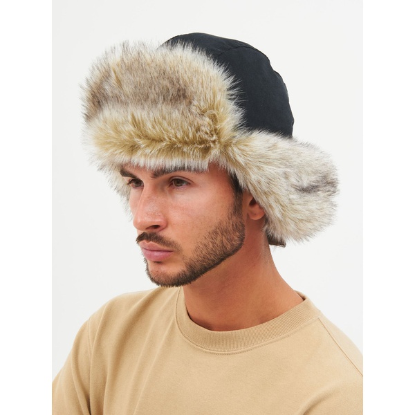 Шапка-ушанка Huntsman Канада серый/чёрный, тк. Финляндия