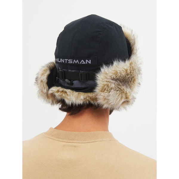 Шапка-ушанка Huntsman Канада серый/чёрный, тк. Финляндия