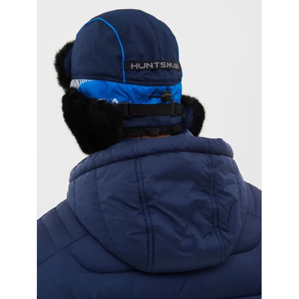 Шапка-ушанка Huntsman Yakutia тёмно-синий, тк. Galaxy Breathable, мех Норка