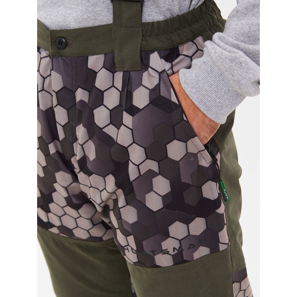 Костюм демисезонный Huntsman Горка Люкс хаки/кмф 002, тк. Исландия/Алова