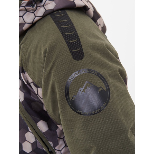 Костюм демисезонный Huntsman Горка Люкс хаки/кмф 002, тк. Исландия/Алова