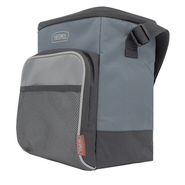 Термосумка Thermos E5 12 Can Cooler dual lunch box Серая, 9 л