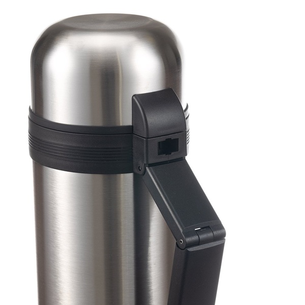 Термос универсальный Stinger с ручкой Серебристый, 1,8 л