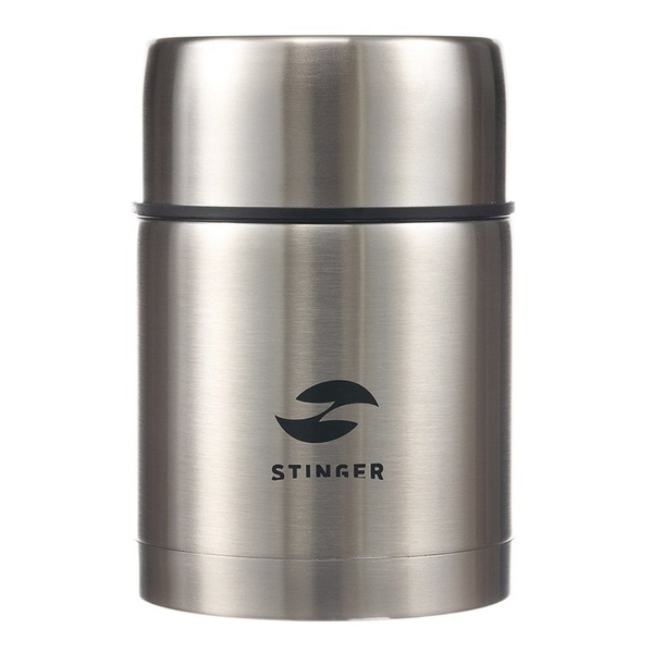 Термос для еды Stinger Серебристый, 0,7 л