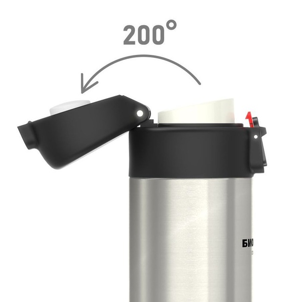 Термокружка Biostal Crosstown Стальная, 0,42
