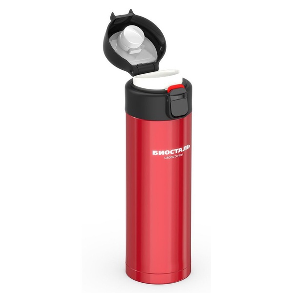 Термокружка Biostal Crosstown Красная, 0,42
